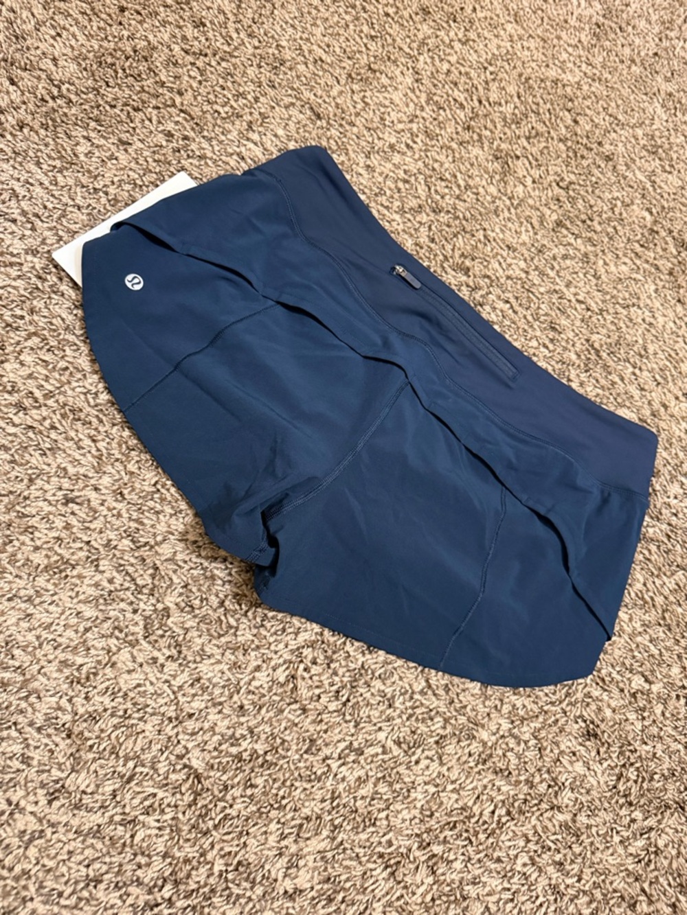Lululemon Speed up LR Short 2.5” Lined in Navy Blue - Picture 6 of 6